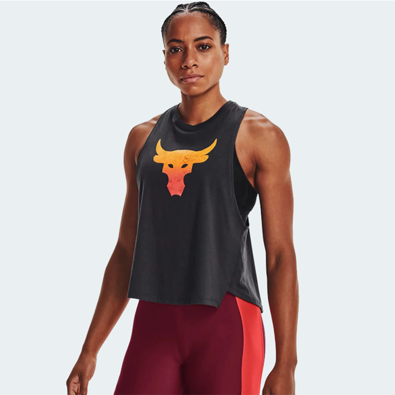 Shop Project Rock Bull Tank by Under Armour online in Qatar