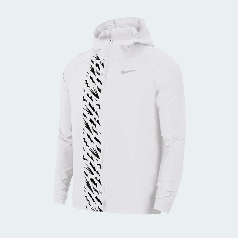 Shop Essentials Windrunner Graphics Jacket by Nike online in Qatar